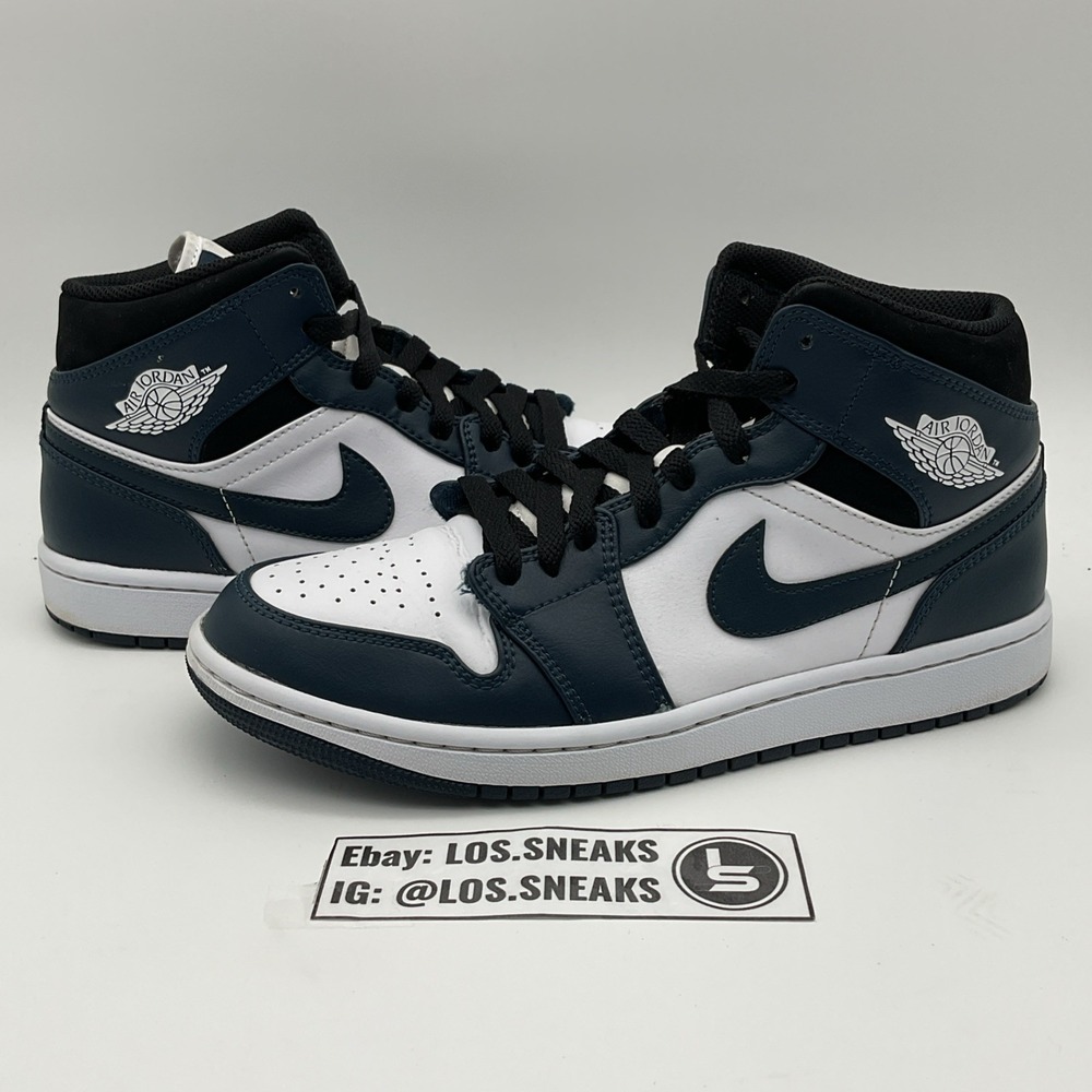 Size 8 - Air Jordan 1 Mid‎ Armory Navy (554724-411)